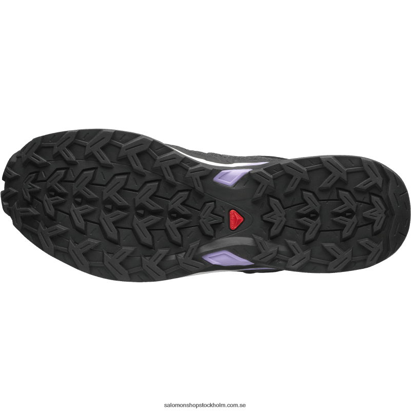 Salomon svart/vit/patinerad grön mäns sportstyle skor - skydd lågt läder T82RP172