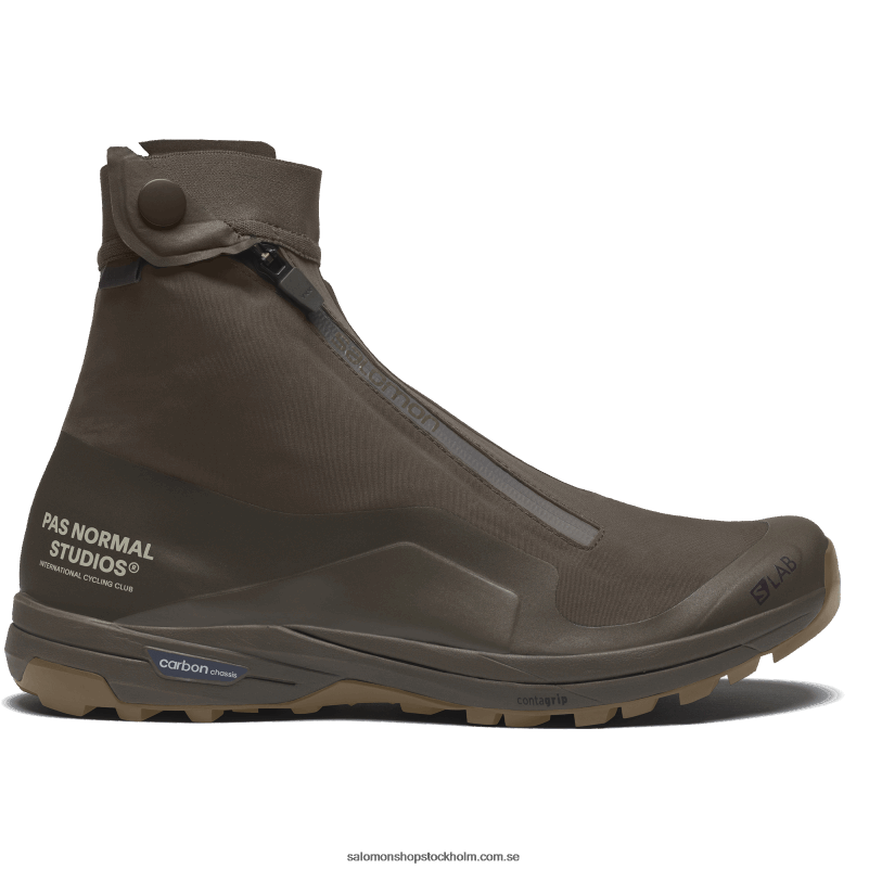 Salomon torv/stor brun/mås sportskor för män - xa-alpine 2 för vanliga studior T82RP136