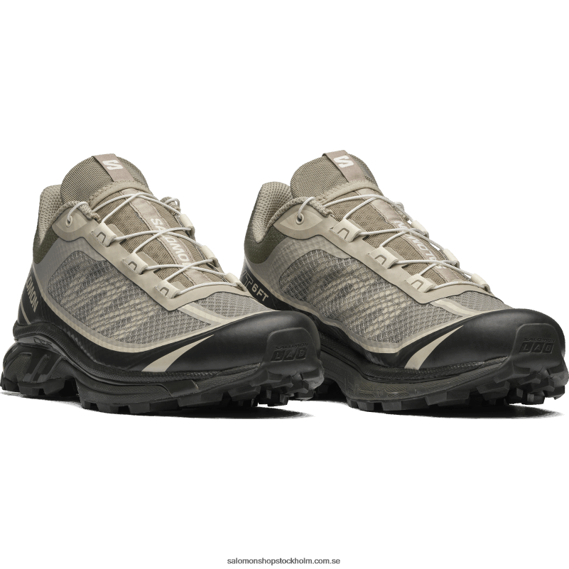 Salomon vintage khaki/torv/vaniljis sportskor för män - xt-6 ft T82RP92