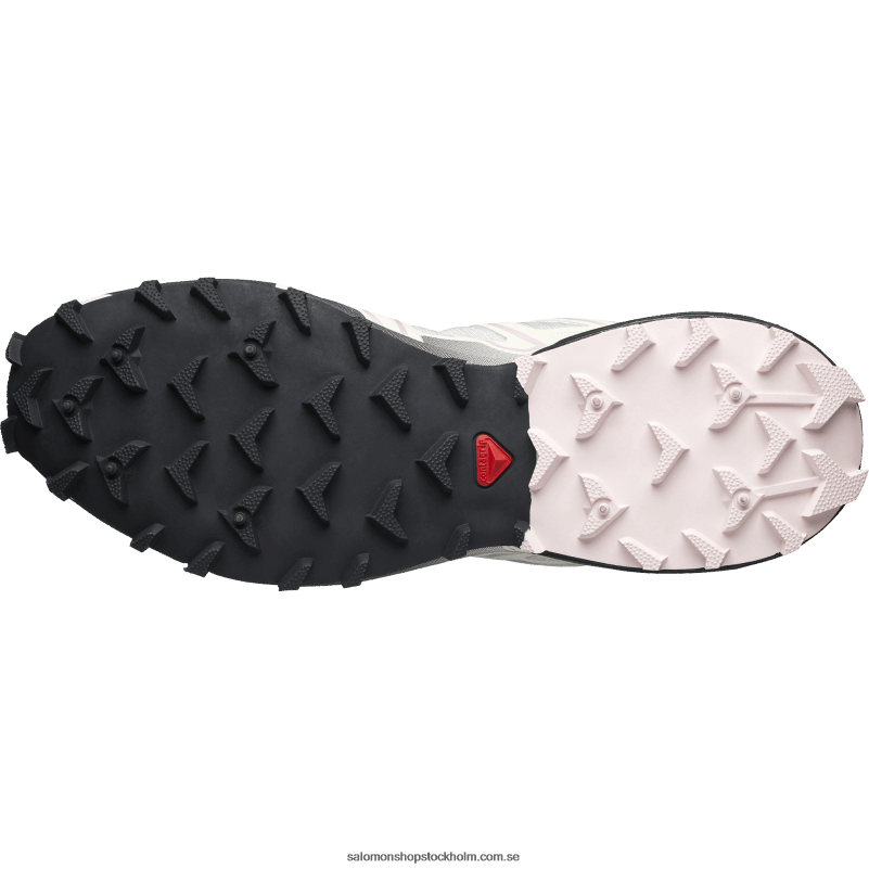 Salomon vit/ebenholts/vaggrosa sportskor för män - speedcross 3 T82RP181