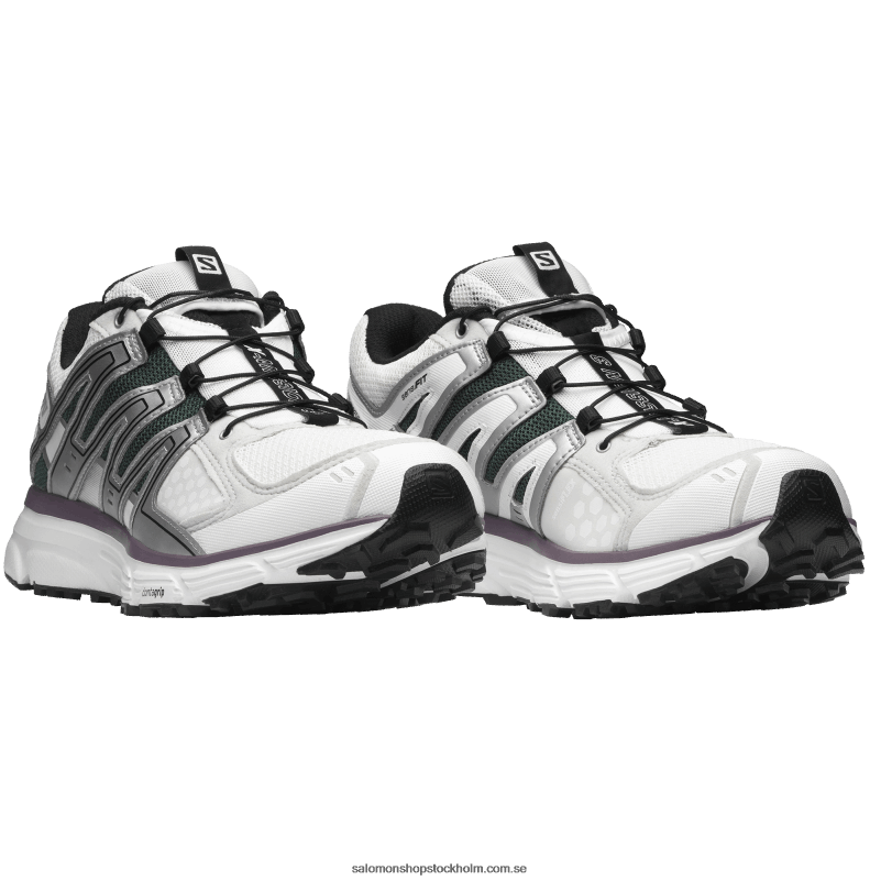Salomon vit/ftw silver/svart sportskor för män - x-mission 3 T82RP206