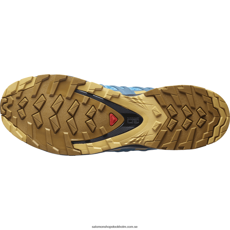 Salomon barriärrev/falllöv/bronsbrun terrängskor för män - xa pro 3d v8 T82RP1480