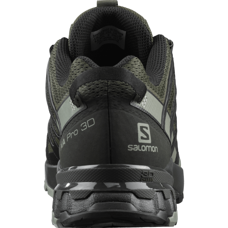 Salomon druvblad/torv/skugga terrängskor för män - xa pro 3d v8 T82RP1478