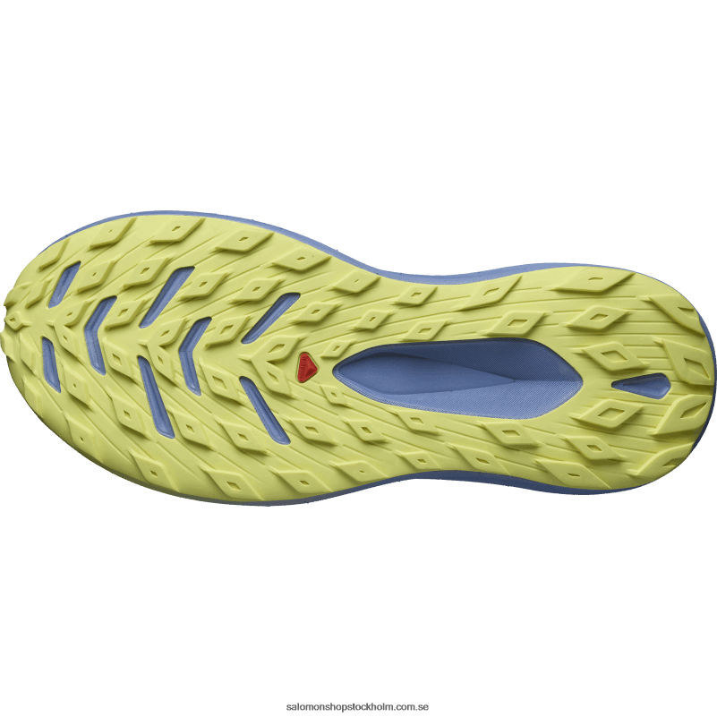 Salomon granada himmel/mörk safir/sunn lime herrlöparskor - glide max tr T82RP1448