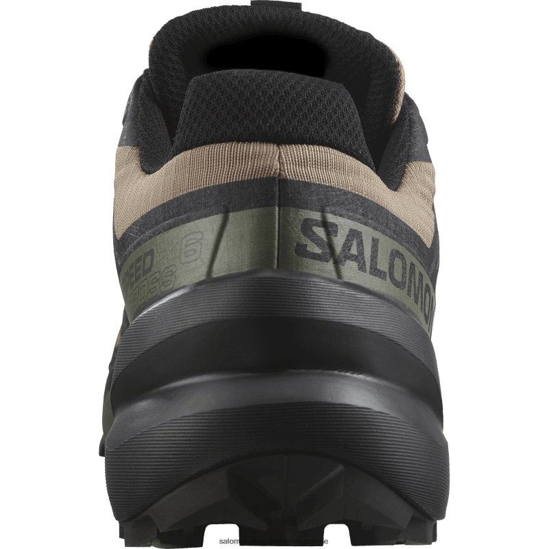 Salomon kelp/svart/djup lavgrön Traillöparskor för män - speedcross 6 T82RP1455
