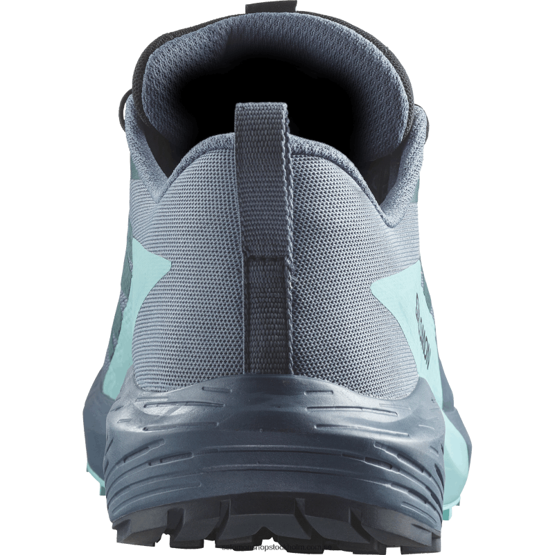 Salomon kol/blå utstrålning/kinablå traillöparskor för män - sense ride 5 gore-tex T82RP1445