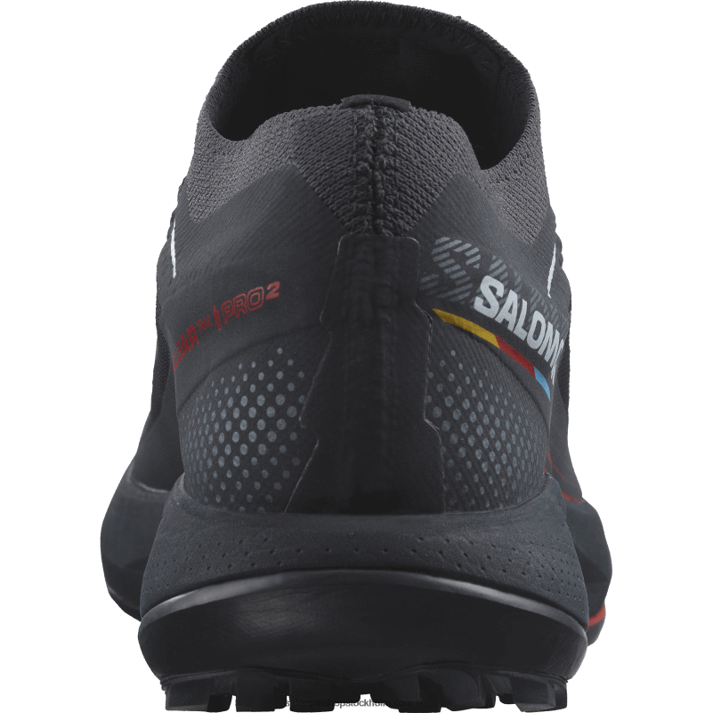 Salomon kol/eldröd/arktisk is Traillöparskor för män - pulsar trail pro 2 T82RP1436
