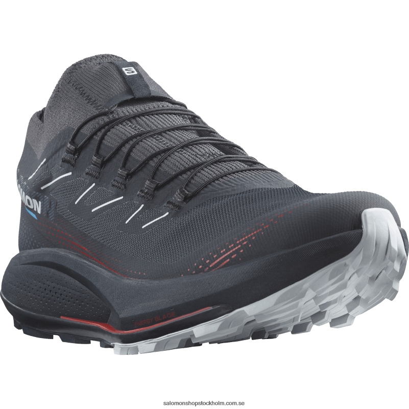 Salomon kol/eldröd/arktisk is Traillöparskor för män - pulsar trail pro 2 T82RP1436