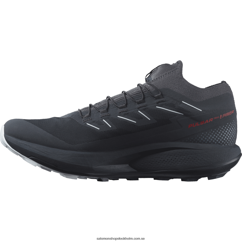 Salomon kol/eldröd/arktisk is Traillöparskor för män - pulsar trail pro 2 T82RP1436