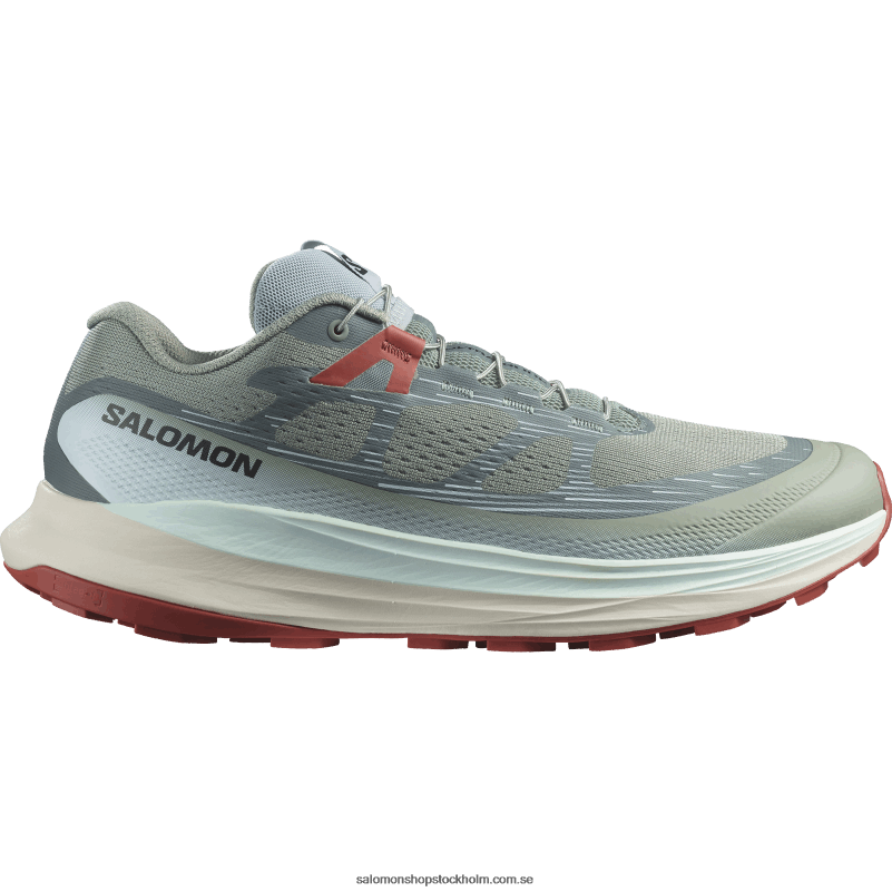 Salomon liljepad/blekt aqua/het sås Traillöparskor för män - ultra glide 2 T82RP1440