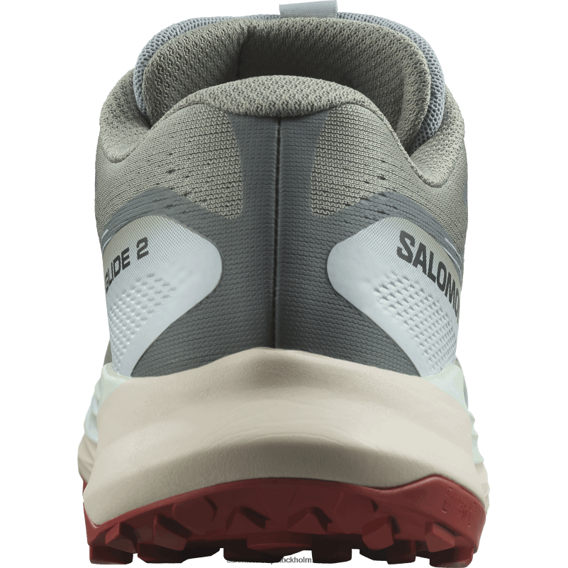 Salomon liljepad/blekt aqua/het sås Traillöparskor för män - ultra glide 2 T82RP1440