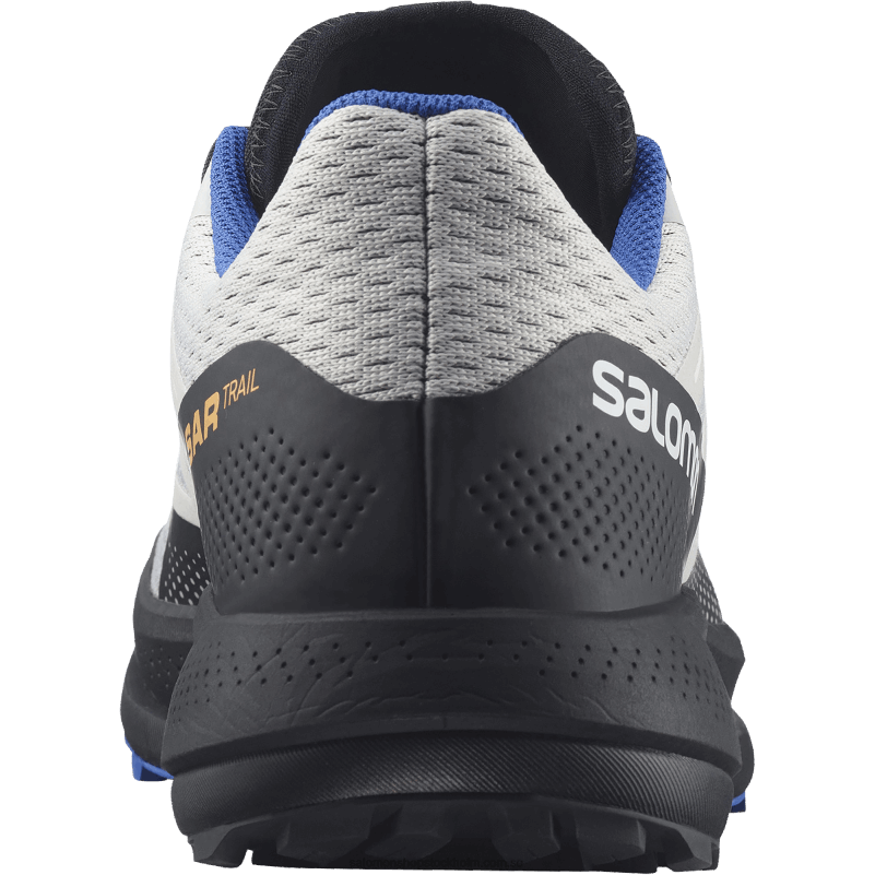 Salomon månsten/svart/bländande blå trail löparskor för män - pulsar trail T82RP1461