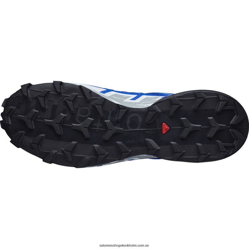 Salomon nautisk blå/svart/vit traillöparskor för män - speedcross 6 gore-tex T82RP1467