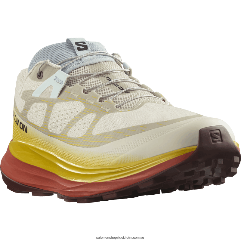 Salomon regnig dag/fresia/het sås Traillöparskor för män - ultra glide 2 T82RP1441