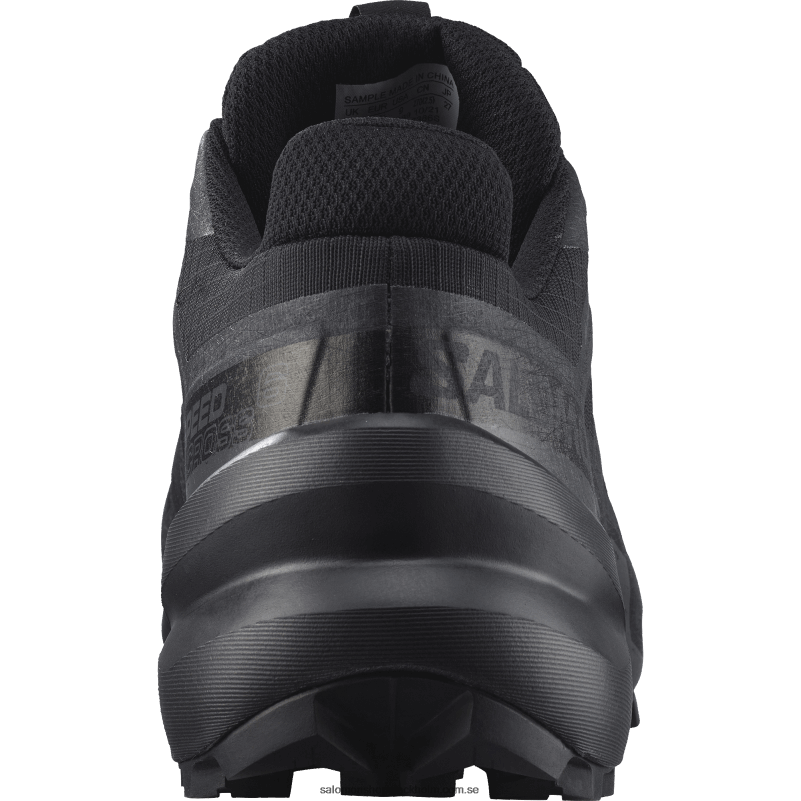 Salomon svart/fantom traillöparskor för män - speedcross 6 gore-tex T82RP1465