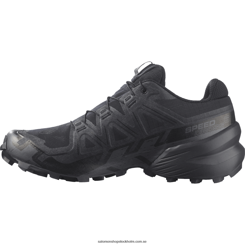 Salomon svart/fantom traillöparskor för män - speedcross 6 gore-tex T82RP1465