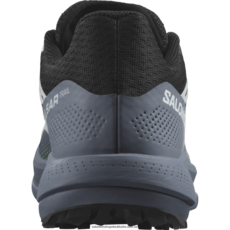 Salomon svart/kinablå/arktisk is trail löparskor för män - pulsar trail T82RP1459