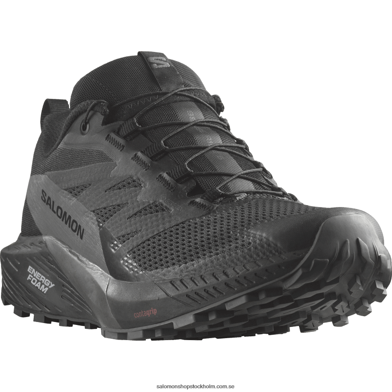 Salomon svart/magnet traillöparskor för män - sense ride 5 gore-tex T82RP1444