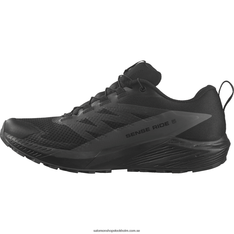 Salomon svart/magnet traillöparskor för män - sense ride 5 gore-tex T82RP1444