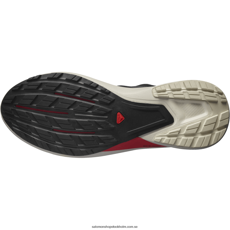 Salomon svart/regnig dag mäns traillöparskor - hypuls T82RP1485