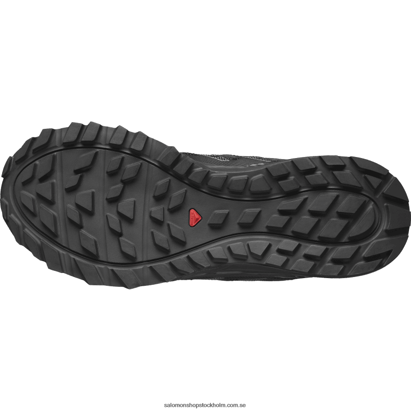Salomon svart/tenn/frostgrå löparskor för män - vandra T82RP1486