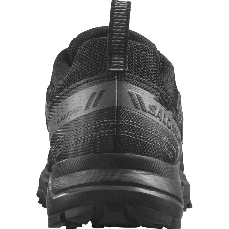Salomon svart/tenn/frostgrå löparskor för män - vandra T82RP1486