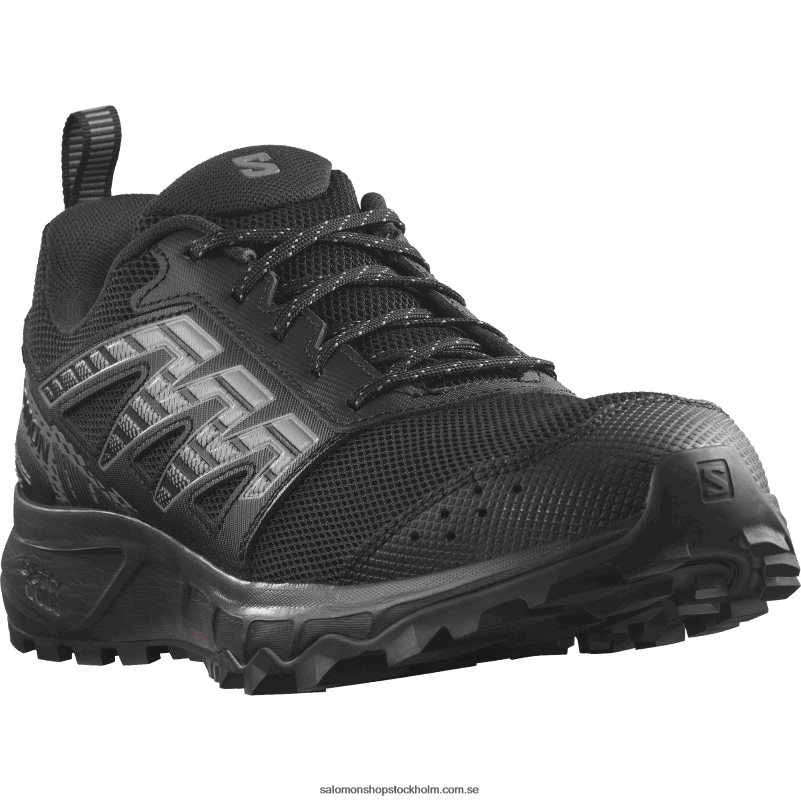 Salomon svart/tenn/frostgrå löparskor för män - vandra T82RP1486