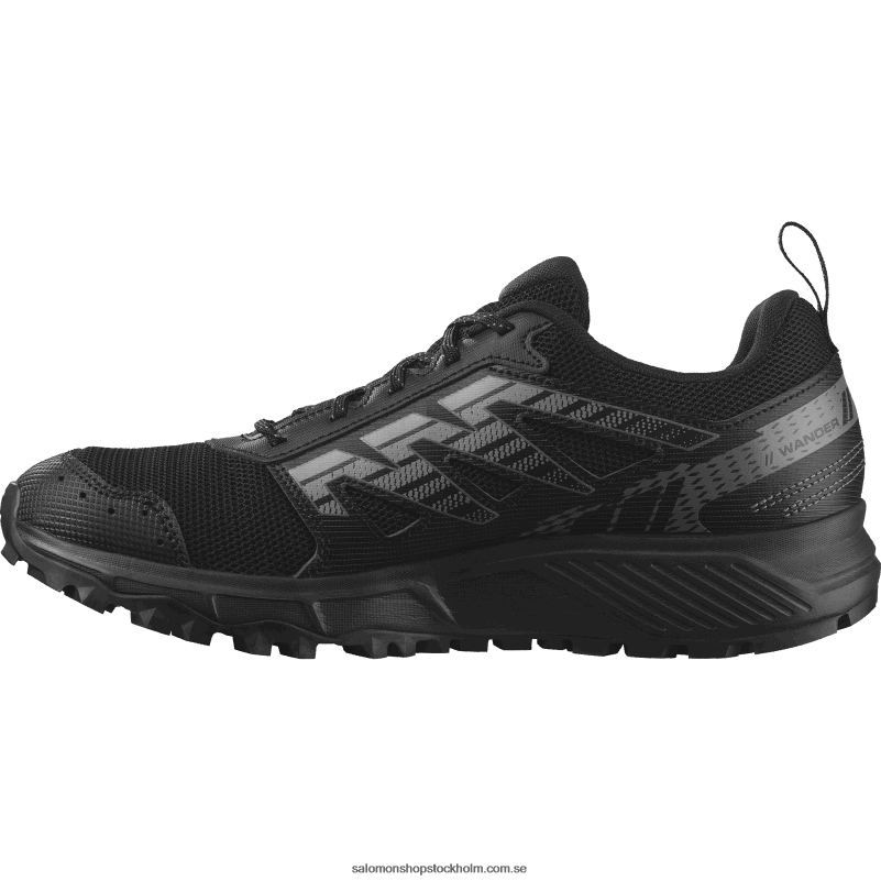 Salomon svart/tenn/frostgrå löparskor för män - vandra T82RP1486