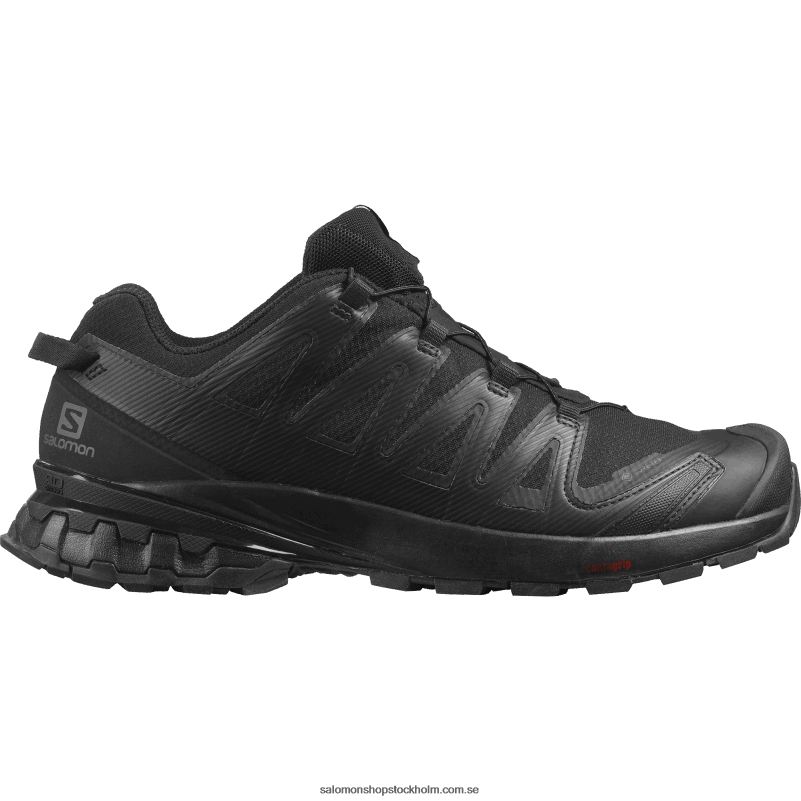 Salomon svart trail löparskor för män - xa pro 3d v8 gore-tex T82RP1482