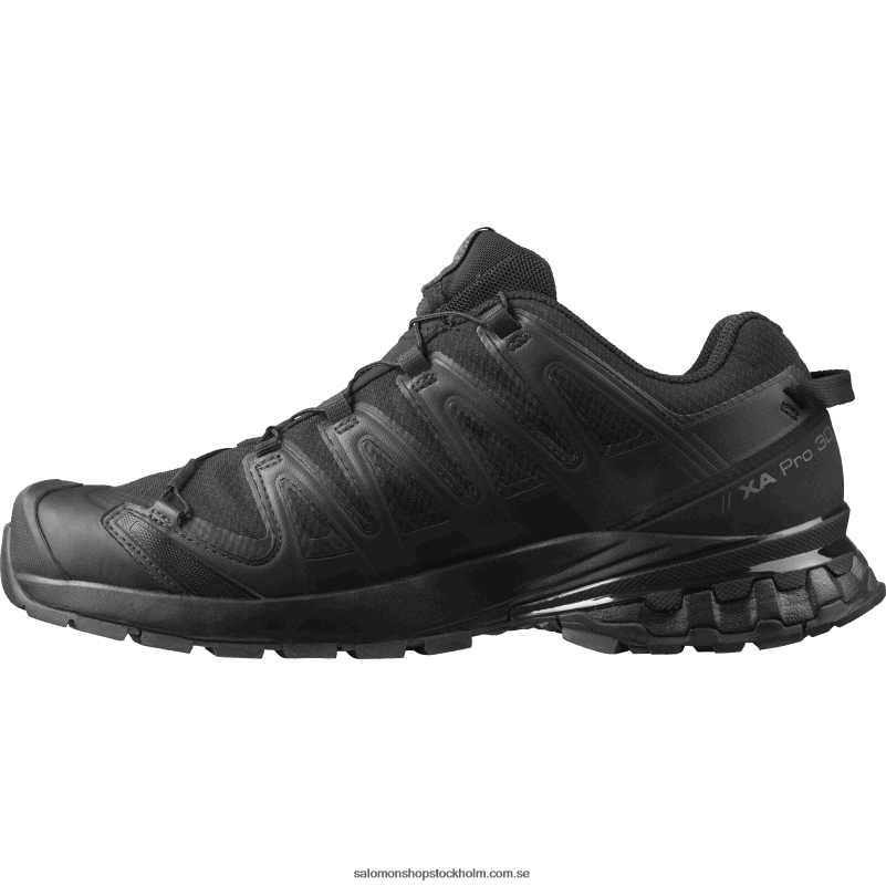 Salomon svart trail löparskor för män - xa pro 3d v8 gore-tex T82RP1482