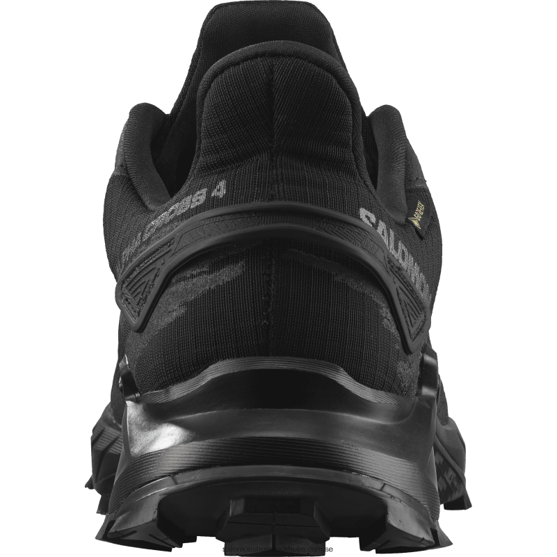 Salomon svart traillöparskor för män - alphacross 4 gore-tex T82RP1475