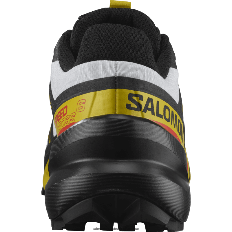 Salomon vit/svart/empiregul Traillöparskor för män - speedcross 6 T82RP1451