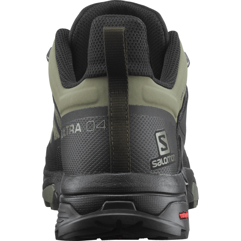 Salomon djup lavgrön/svart/olivnatt vandringsskor för män - x ultra 4 gore-tex T82RP16