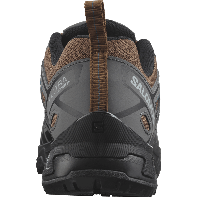 Salomon kola/lugn nyans/gräsandblå vandringsskor för män - x ultra pioneer aero T82RP20