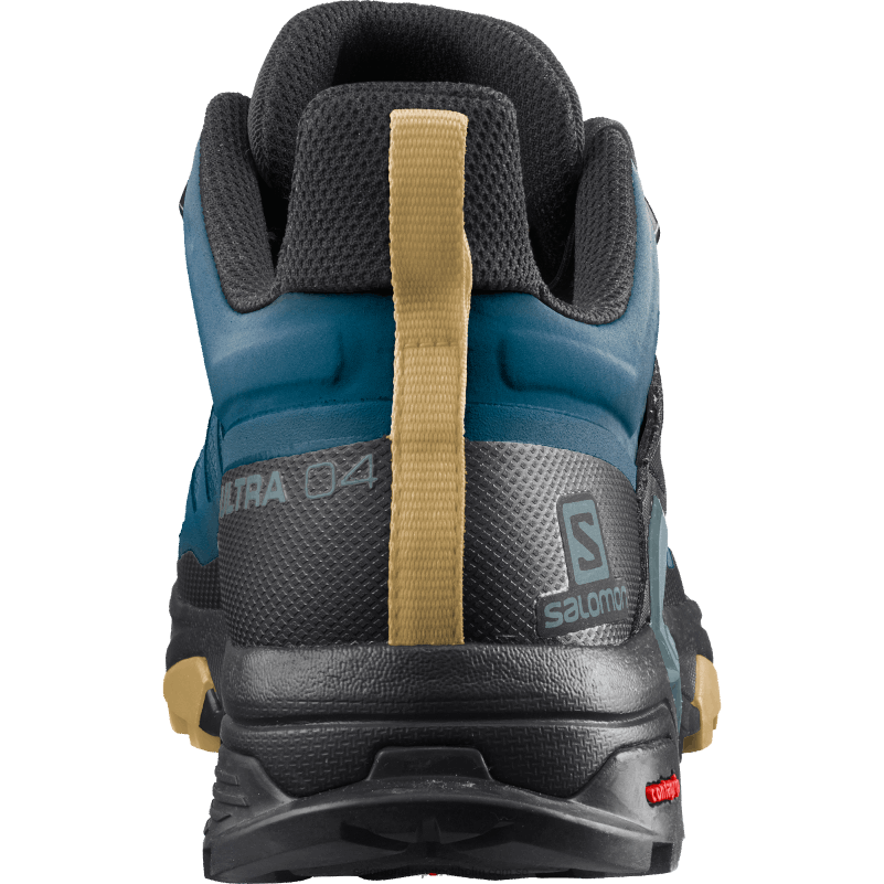 Salomon legion blå/svart/fall löv vandringsskor för män - x ultra 4 gore-tex T82RP17