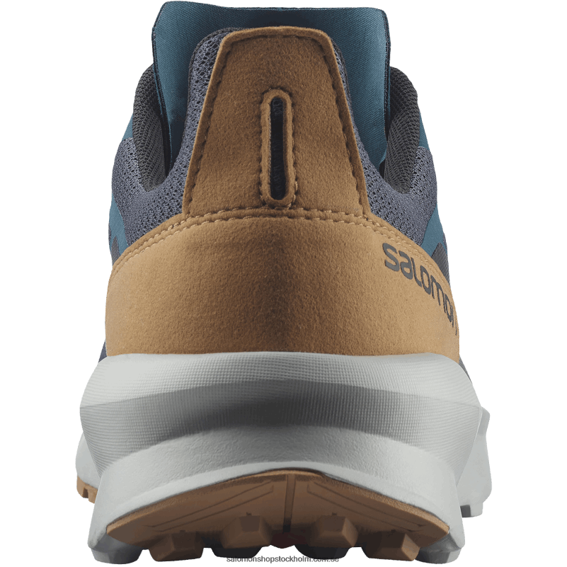 Salomon magnet/pärlblå/tobaksbrun vandringsskor för män - patrull T82RP46