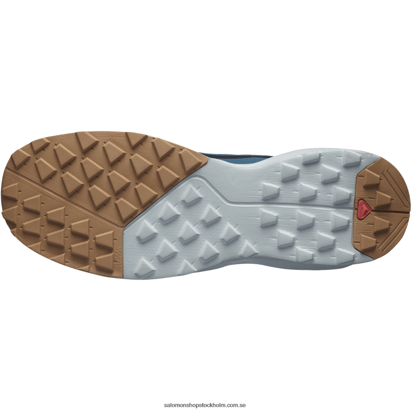 Salomon magnet/pärlblå/tobaksbrun vandringsskor för män - patrull T82RP46