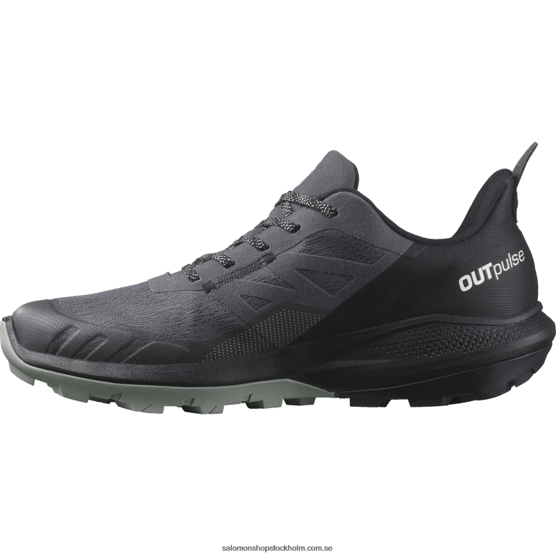 Salomon magnet/svart/smide vandringsskor för män - outpulse gore-tex T82RP44