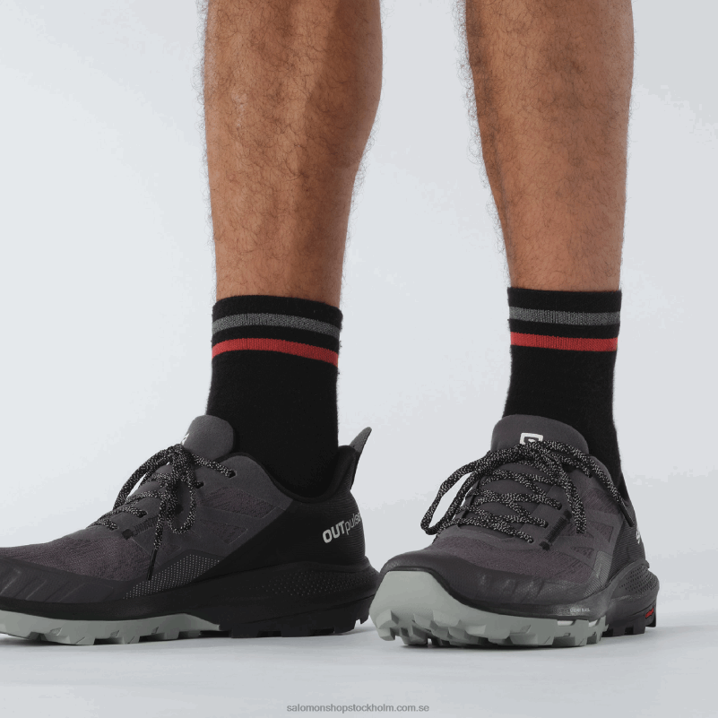 Salomon magnet/svart/smide vandringsskor för män - outpulse gore-tex T82RP44