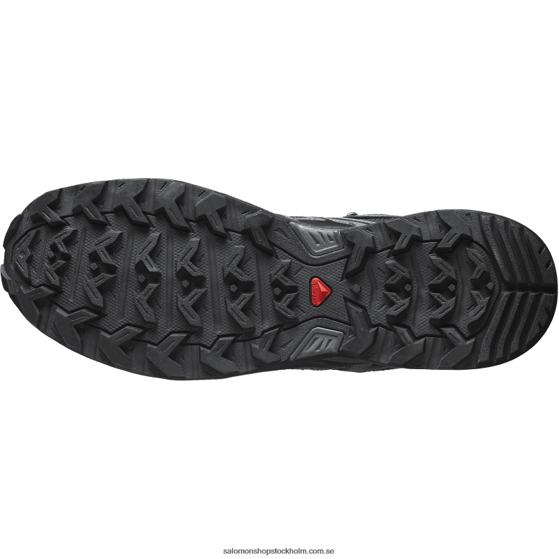 Salomon svart/magnet/monument vandringskängor för män - x ultra pioneer mid clima vattentät T82RP40