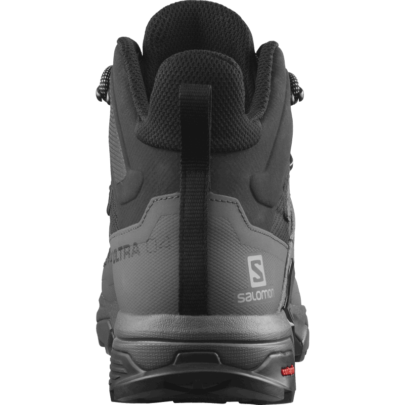 Salomon svart/magnet/pärlblå vandringskängor för män - x ultra 4 mid wide gore-tex T82RP42
