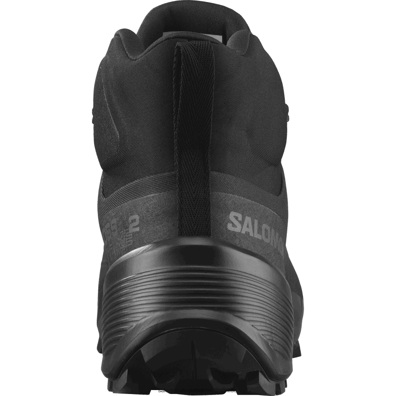 Salomon svart/magnet vandringskängor för män - cross hike 2 mid gore-tex T82RP36