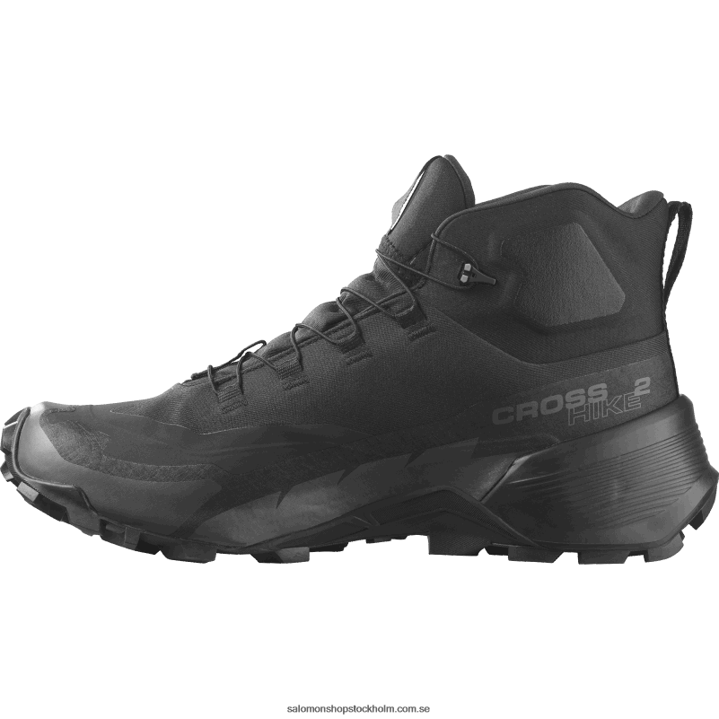 Salomon svart/magnet vandringskängor för män - cross hike 2 mid gore-tex T82RP36
