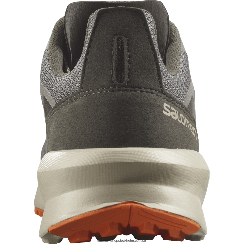 Salomon tenn/fjädergrå/scharlakansröd ibis vandringsskor för män - patrull T82RP48