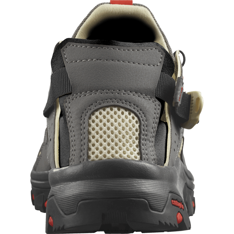 Salomon tenn/mal/eldröd vattenskor för män - techamphibian 5 T82RP3