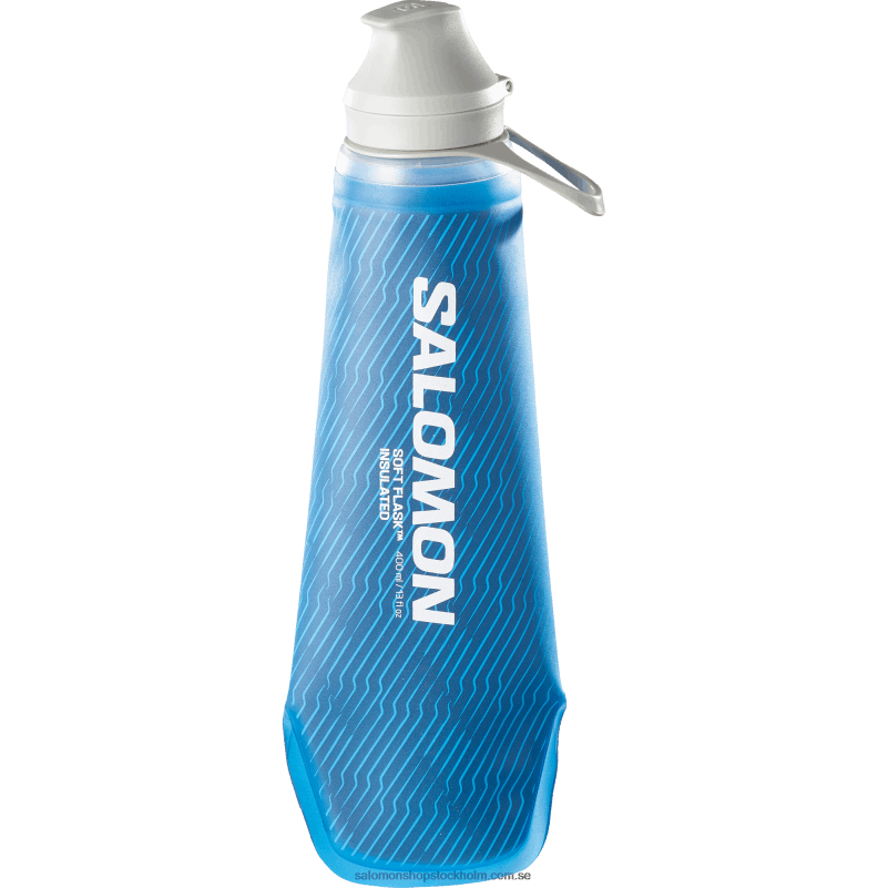 Salomon klarblå hydratiseringstillbehör för män - mjuk kolv 400ml/13oz isolerad 42 T82RP387