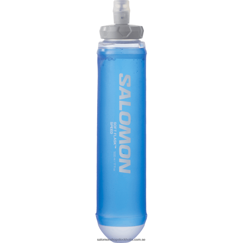 Salomon klarblå hydratiseringstillbehör för män - mjuk kolv 500ml/17oz hastighet 42 T82RP392