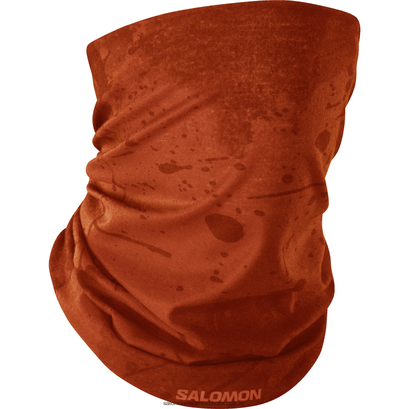 Salomon bränd ockra/ao/bränd henna halsvärmare för män - kors T82RP448