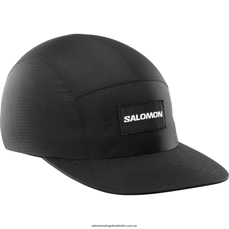 Salomon djup svart herrkeps - bonatti vattentät fempanel T82RP445