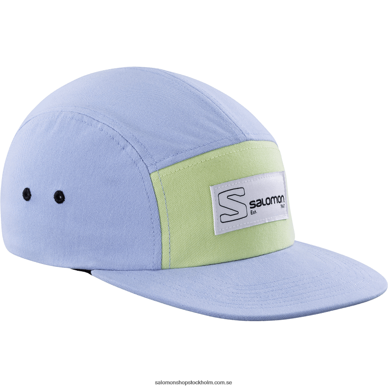Salomon lugn/solig lime herrmössa - fem panel T82RP452
